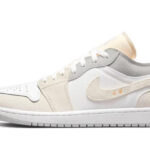 Air Jordan 1 Low Inside Out Cream White Light Grey authentique
