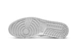 Air Jordan 1 Low Inside Out Cream White Light Grey - vue 3