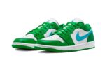 Air Jordan 1 Low Lucky Green Aquatone - vue 2