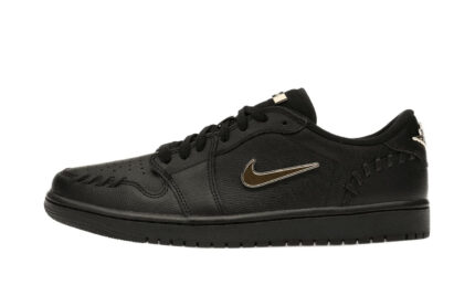 Air Jordan 1 Low Method of Make Black Metallic Gold authentique