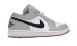 Air Jordan 1 Low Midnight Navy Neutral Grey - vue 4