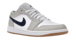 Air Jordan 1 Low Midnight Navy Neutral Grey - vue 5