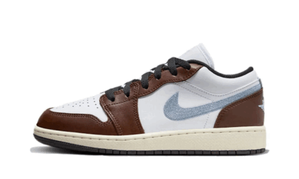 Air Jordan 1 Low Mocha Blue Grey authentique