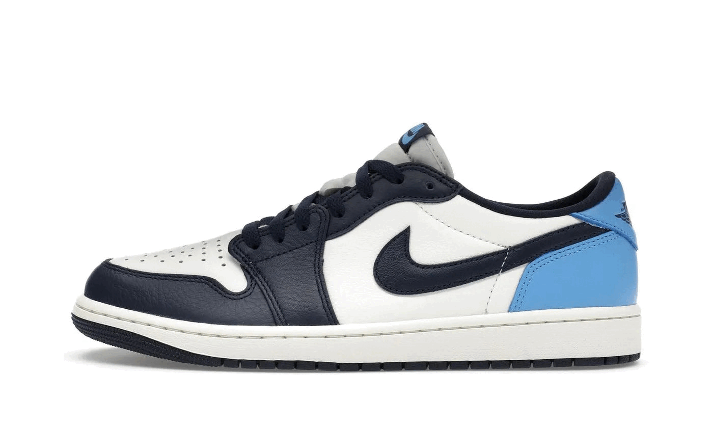 air-jordan-1-low-og-obsidian-unc-496023 Air Jordan 1 Low OG Obsidian UNC authentique