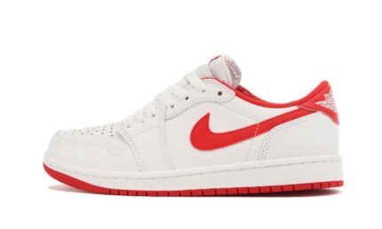 Air Jordan 1 Low OG University Red authentique