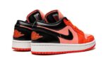 Air Jordan 1 Low Orange Black - vue 3