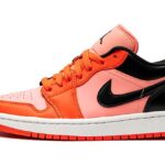 Air Jordan 1 Low Orange Black authentique