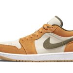 Air Jordan 1 Low Orange Olive authentique