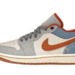 Air Jordan 1 Low Phantom Denim authentique