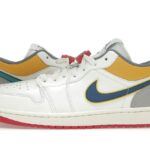 Air Jordan 1 Low PRM Sail Cashmere authentique