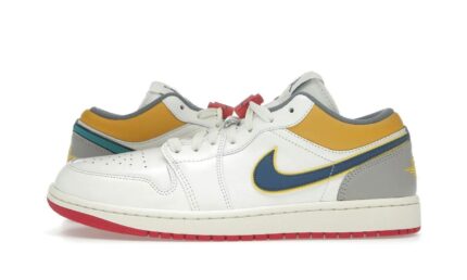 Air Jordan 1 Low PRM Sail Cashmere authentique
