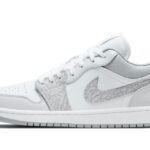 Air Jordan 1 Low PRM Smoke Grey Elephant authentique