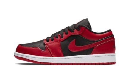 Air Jordan 1 Low Reverse Bred authentique