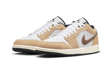 Air Jordan 1 Low SE Brown Elephant - vue 2