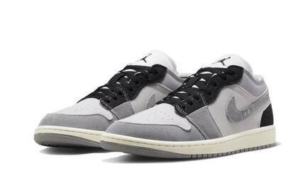Air Jordan 1 Low SE Craft Cement Grey - vue 2