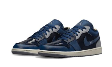 Air Jordan 1 Low SE Craft Obsidian - vue 2