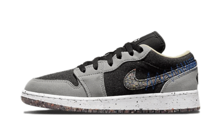 Air Jordan 1 Low SE Crater Grey Black authentique