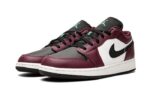 Air Jordan 1 Low SE Dark Beetroot Black Roma Green - vue 2
