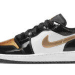 Air Jordan 1 Low SE Gold Toe authentique