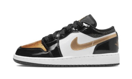 Air Jordan 1 Low SE Gold Toe authentique