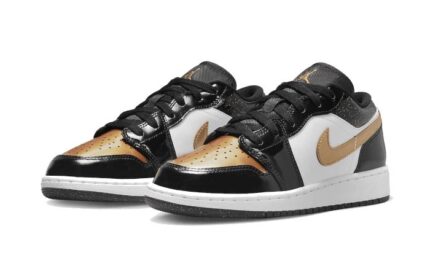 Air Jordan 1 Low SE Gold Toe - vue 2