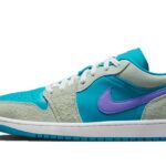 Air Jordan 1 Low SE Light Bone Aquatone authentique