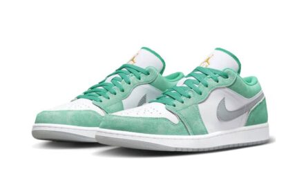 Air Jordan 1 Low SE New Emerald Grey - vue 2