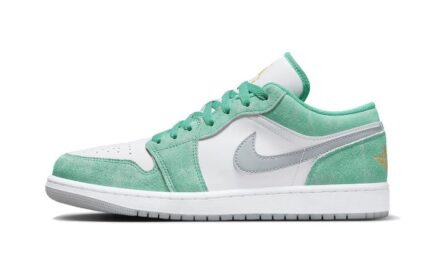 Air Jordan 1 Low SE New Emerald Grey authentique
