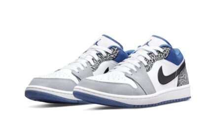 Air Jordan 1 Low SE True Blue - vue 2