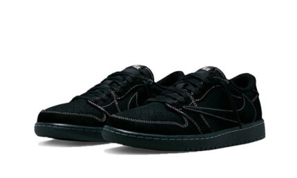 Air Jordan 1 Low SP Travis Scott Black Phantom - vue 2