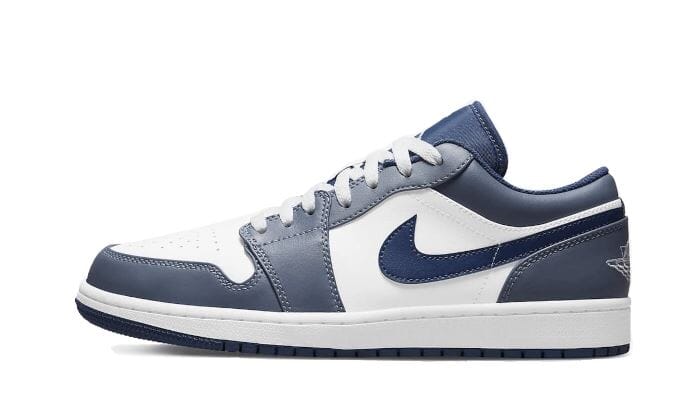 air-jordan-1-low-steel-blue-681524 Air Jordan 1 Low Steel Blue authentique