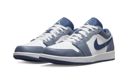 Air Jordan 1 Low Steel Blue - vue 2