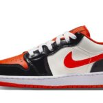 Air Jordan 1 Low Team Orange authentique