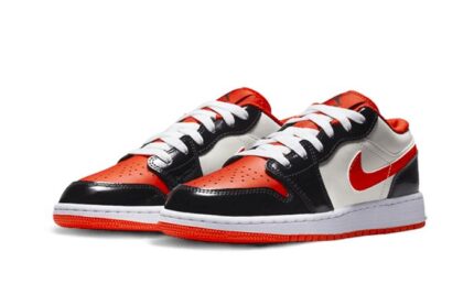Air Jordan 1 Low Team Orange - vue 2