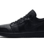 Air Jordan 1 Low Triple Black authentique