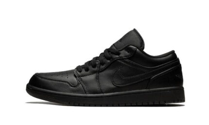 Air Jordan 1 Low Triple Black (2022) authentique