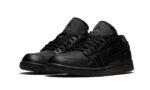 Air Jordan 1 Low Triple Black (2022) - vue 2