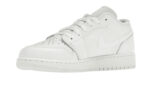 Air Jordan 1 Low Triple White (2023) - vue 2