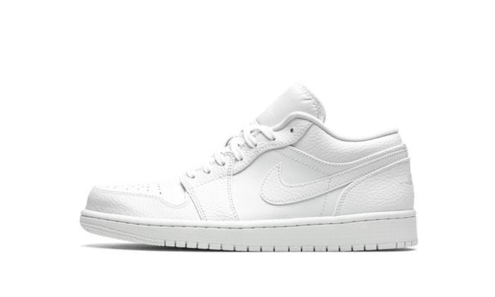 air-jordan-1-low-triple-white-354752 Air Jordan 1 Low Triple White authentique