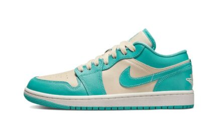 Air Jordan 1 Low Tropical Teal authentique