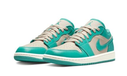 Air Jordan 1 Low Tropical Teal - vue 2