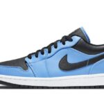 Air Jordan 1 Low University Blue Black authentique