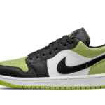 Air Jordan 1 Low Vivid Green Snakeskin authentique