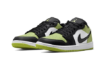 Air Jordan 1 Low Vivid Green Snakeskin - vue 2