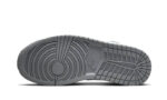 Air Jordan 1 Low White Grey Blue - vue 3