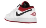 Air Jordan 1 Low White Gym Red - vue 4