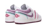 Air Jordan 1 Low White Light Bordeaux - vue 3