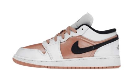Air Jordan 1 Low White Light Madder Root authentique