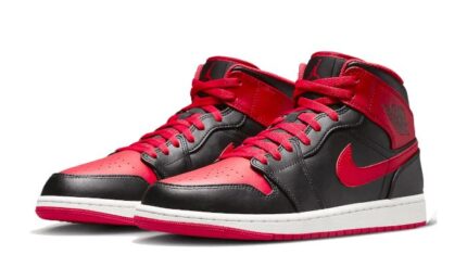 Air Jordan 1 Mid Alternate Bred (2022) - vue 2