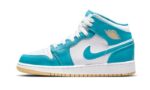 Air Jordan 1 Mid Aquatone - vue 2